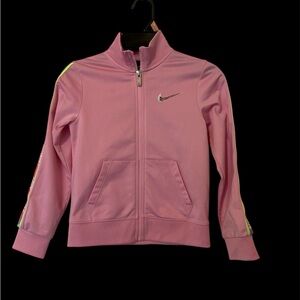 Nike Kids Light Pink Jacket with Logo